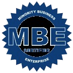 Minority Business Enterprise (MBE) badge